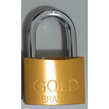 CADEADO GOLD G-35MM - LATÃO MACIÇO